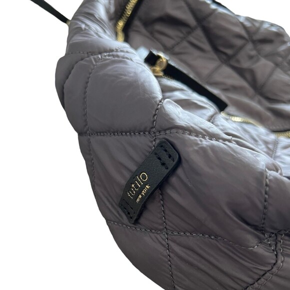 Tutilo Boost Gray Nylon Quilted Backpack main image 6